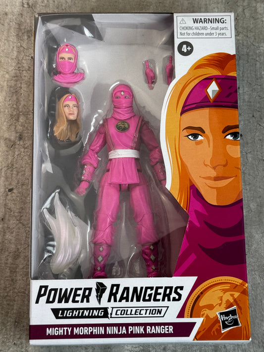 Power Rangers - Mighty Morphin Ninja Pink Ranger - No Face Cover - VF+ 1