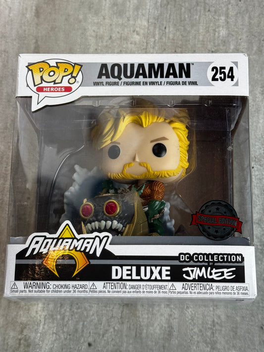 Funko Pop Aquaman 254 DC Jim Lee Deluxe Collection - VF+ 1