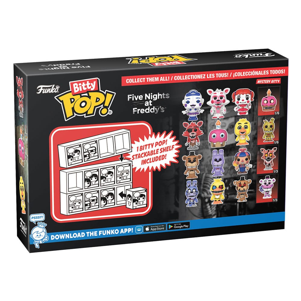 Five Nights at Freddy's Bitty Pop! Figure 4-Pack Ballora 2,5cm - M 2