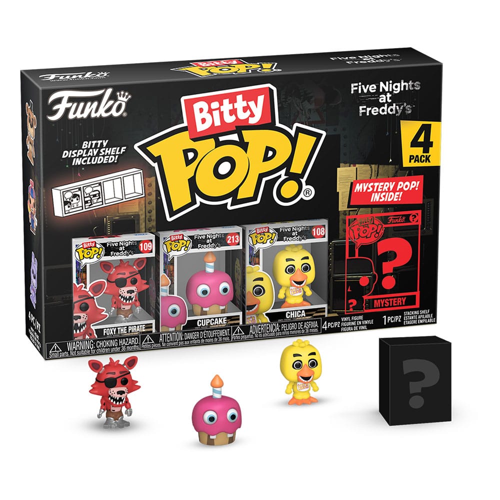 Five Nights at Freddy's Bitty Pop! Figure 4-Pack Foxy 2,5cm - M 1
