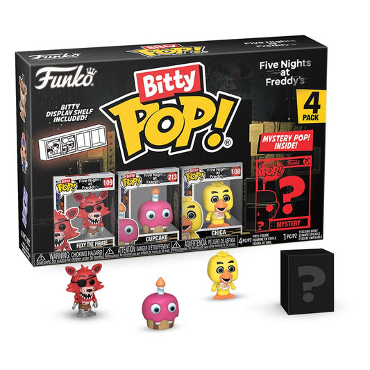 Five Nights at Freddy's Bitty Pop! Figure 4-Pack Foxy 2,5cm - M 1