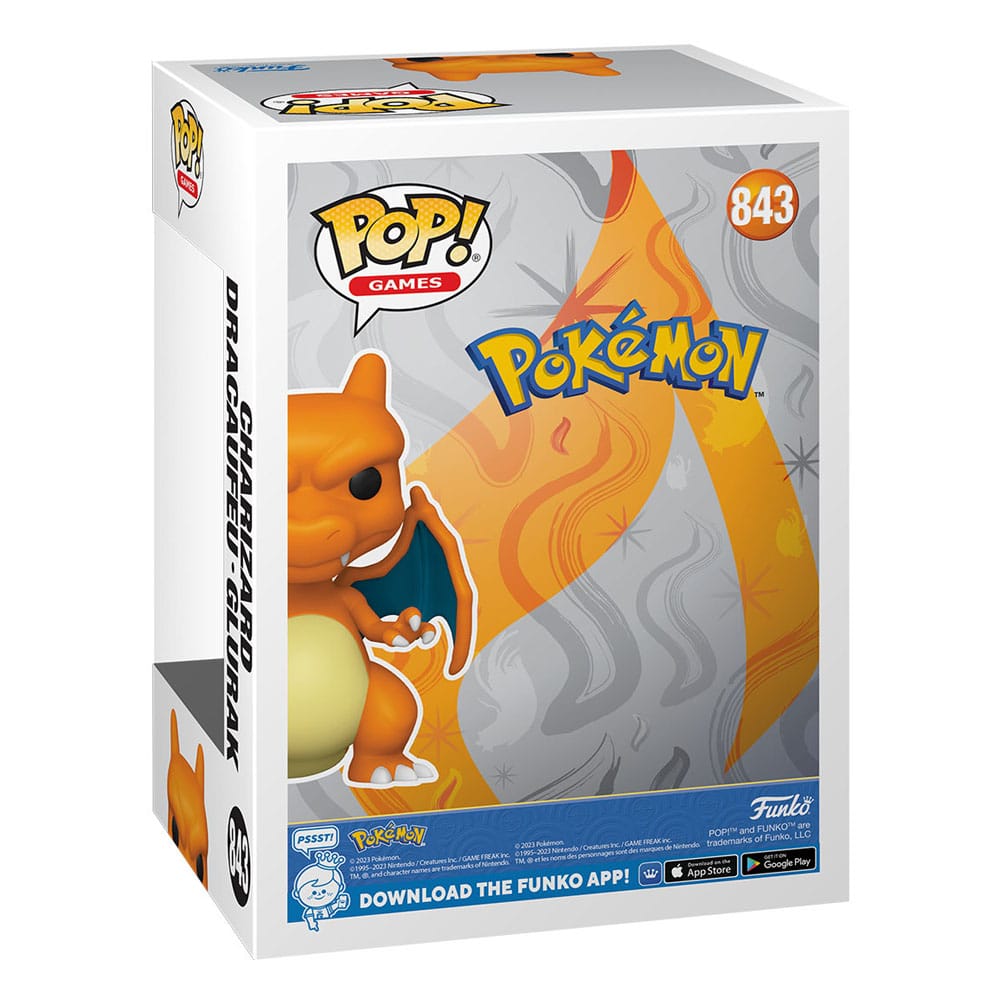 Pokemon Pop! Games Vinyl Figure Charizard 9 cm - M 3