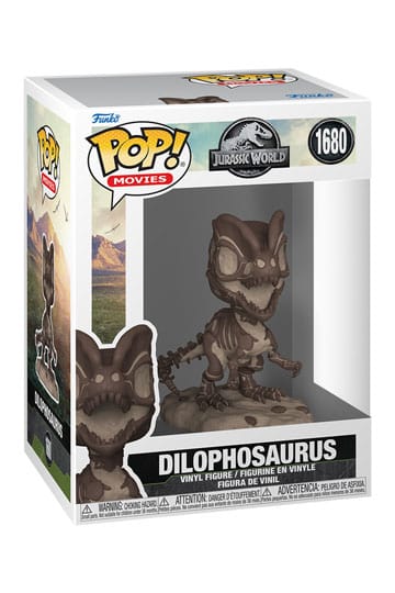Jurassic Park Fossil POP! Movies Vinyl Figure Dilophosaurus 9 cm - M 1