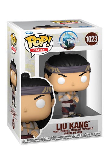 Mortal Kombat POP! Games Vinyl Figure Liu Kang (God of Fire) 9 cm - M 1