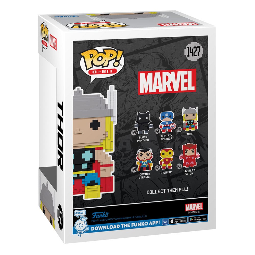 Marvel Pop! 8-Bit Vinyl Figure Thor 9 cm - M 3