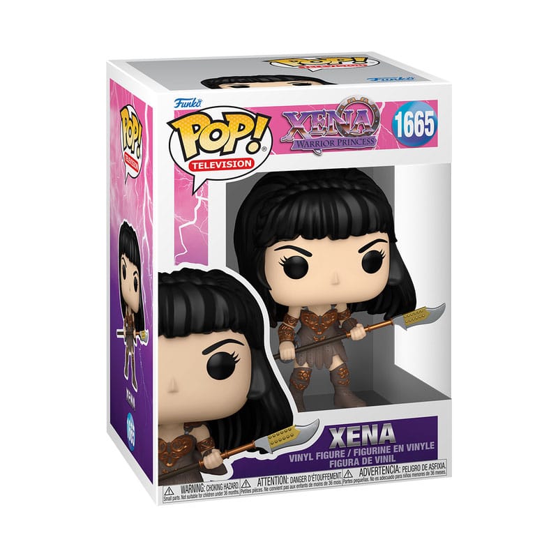 Xena: Warrior Princess Pop! TV Vinyl Figure Xena w/spear 9 cm - M 1