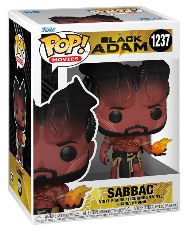 Funko Pop! Movies: Black Adam - Sabbac - M 1