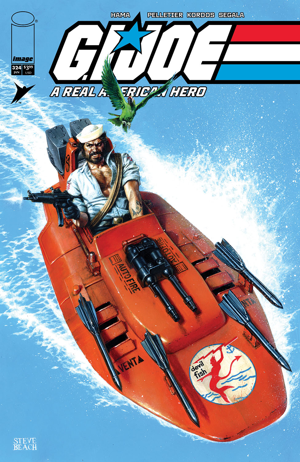 2025 - Gi Joe A Real American Hero #324 Cvr C Steve Beach Var - M - ENG 1