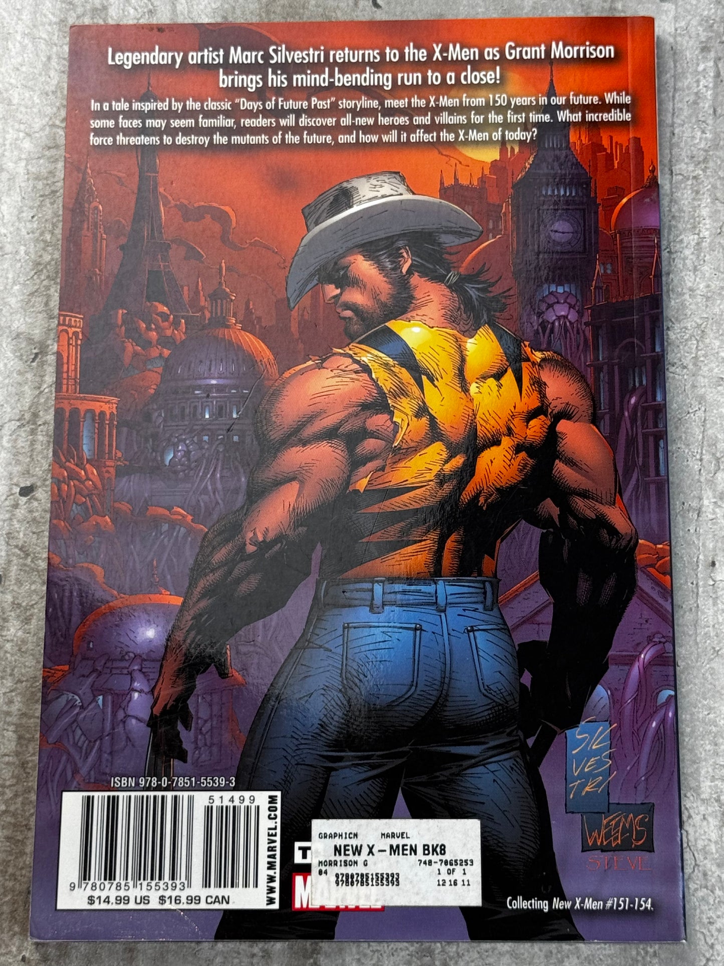 2011 - New X-Men by Grant Morrison #8 - M - ENG