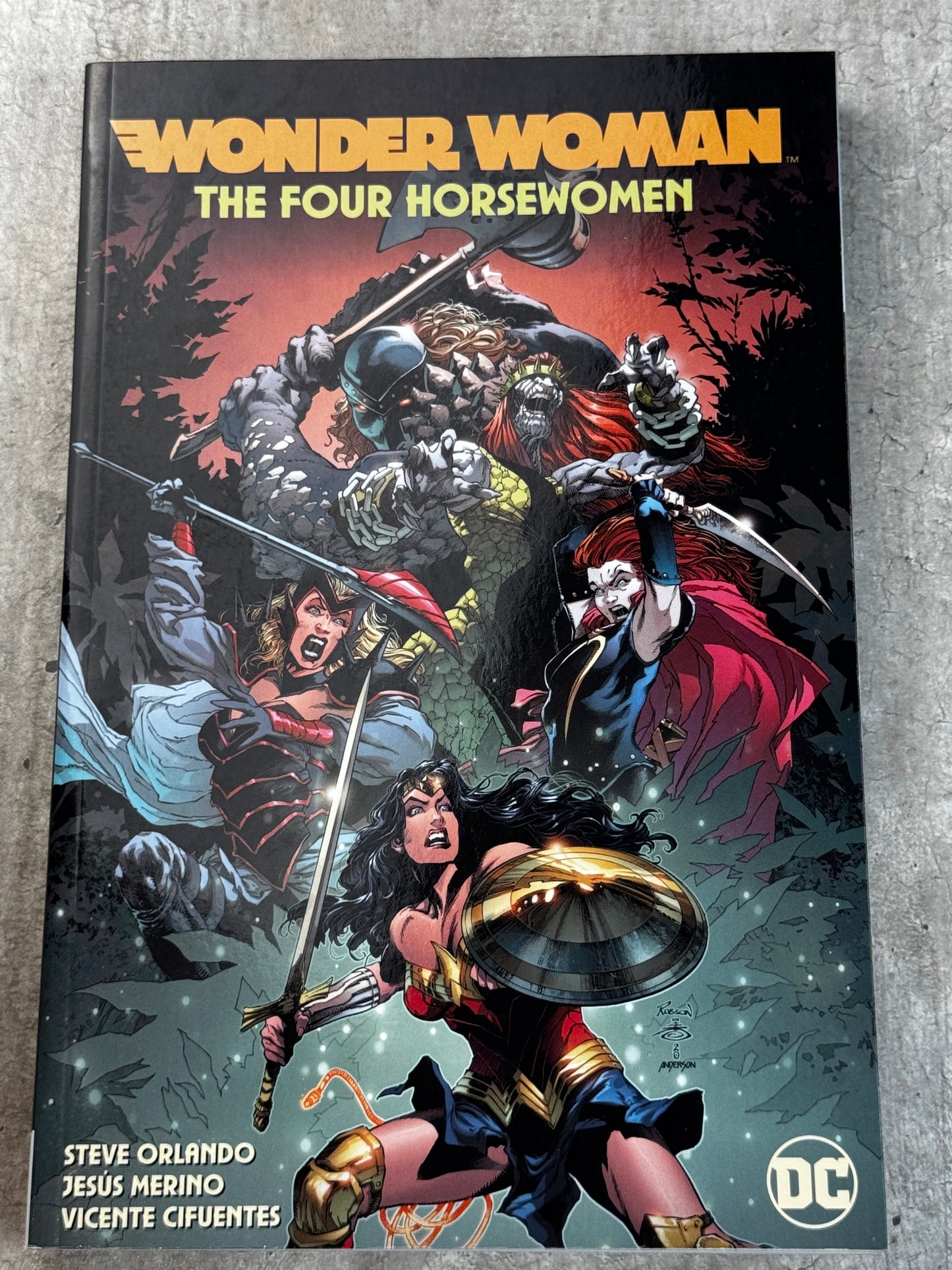 2021 - Wonder Woman: The Four Horsewomen #4 - The Four Horsewomen - M - ENG 1