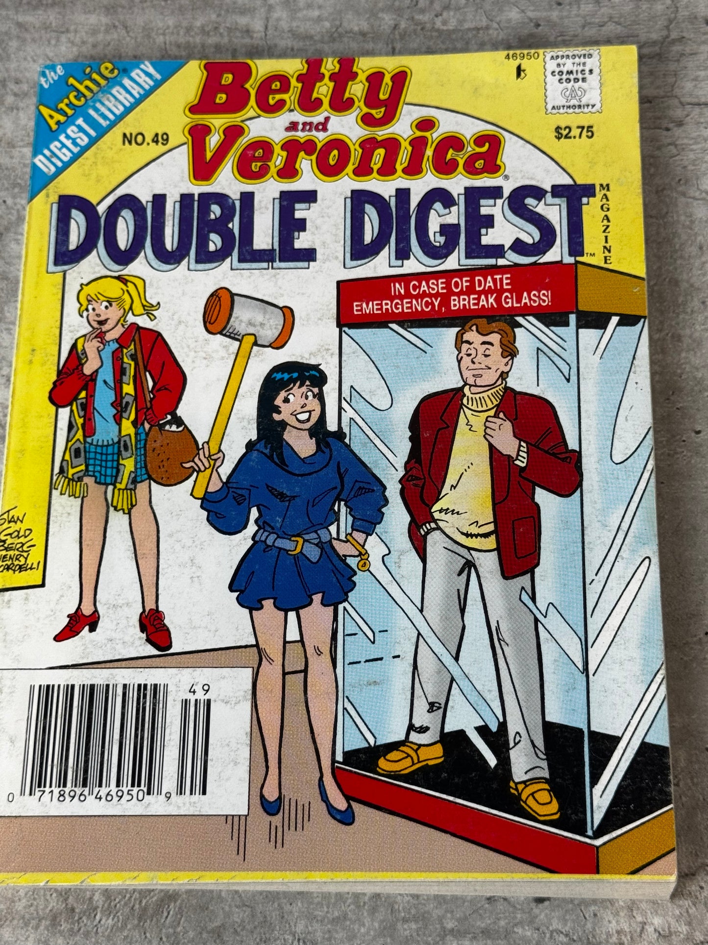 1995 - Betty & Veronica Double Digest Magazine #49 Var. B - VF+ - ENG 1