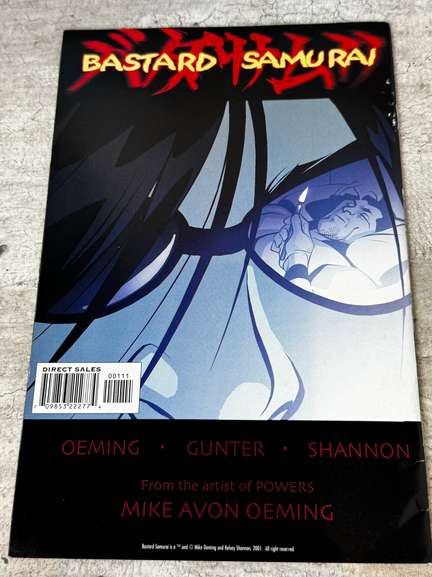 2002 - Image Comics - Bastard Samurai #1NM+ - ENG 2