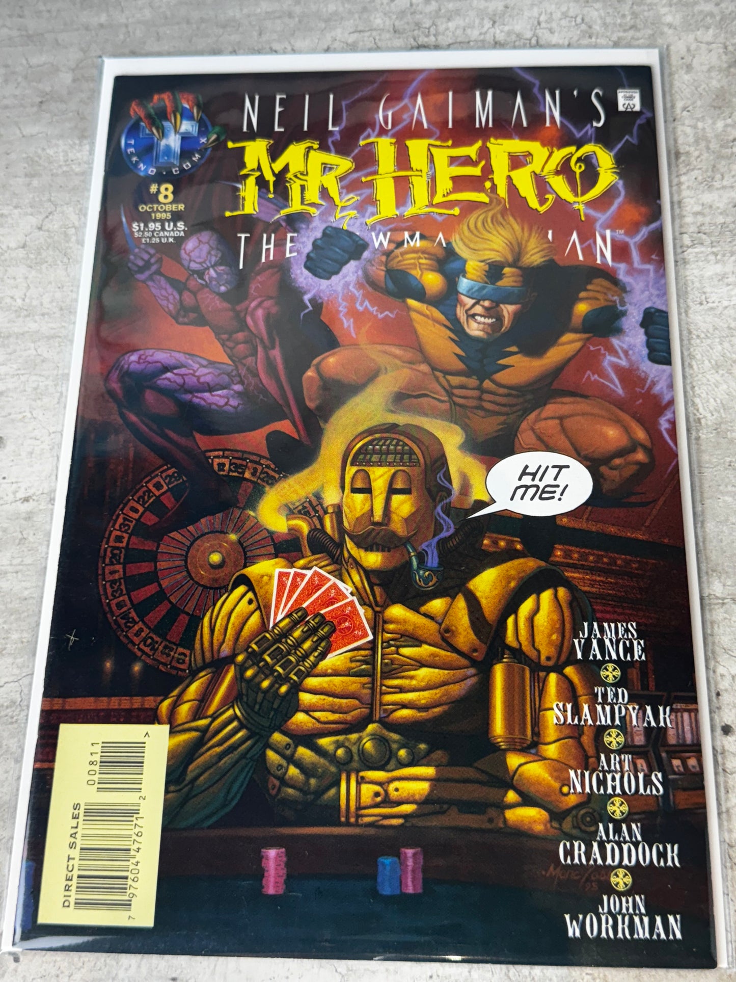 1995 - Neil Gaiman's Mr. Hero: The Newmatic Man, Vol. 1 #8GM - ENG 1
