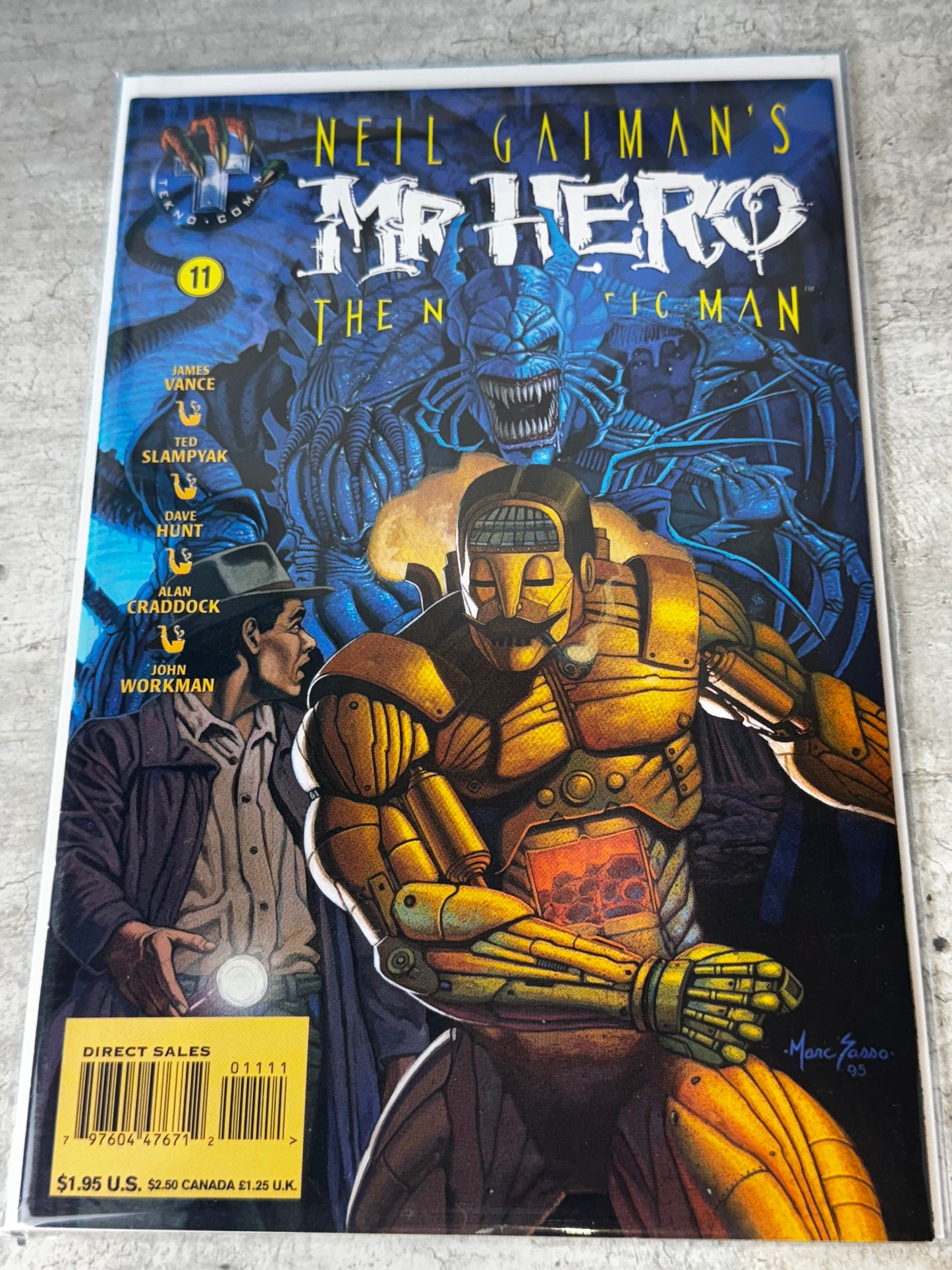 1995 - Neil Gaiman's Mr. Hero: The Newmatic Man, Vol. 1 #11GM - ENG 1