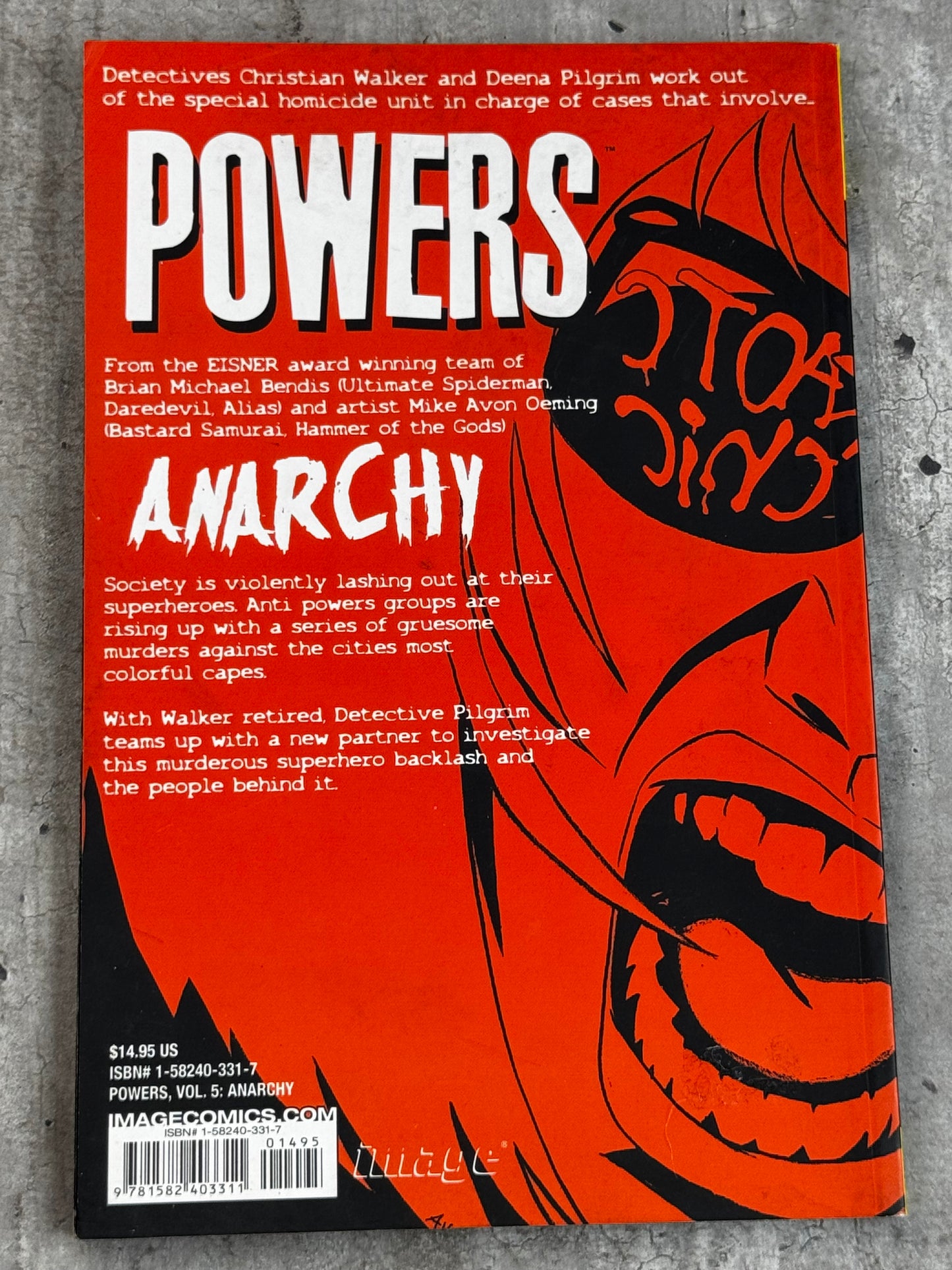 2003 - Powers TP #5 Var. A - Anarchy - M - ENG 2