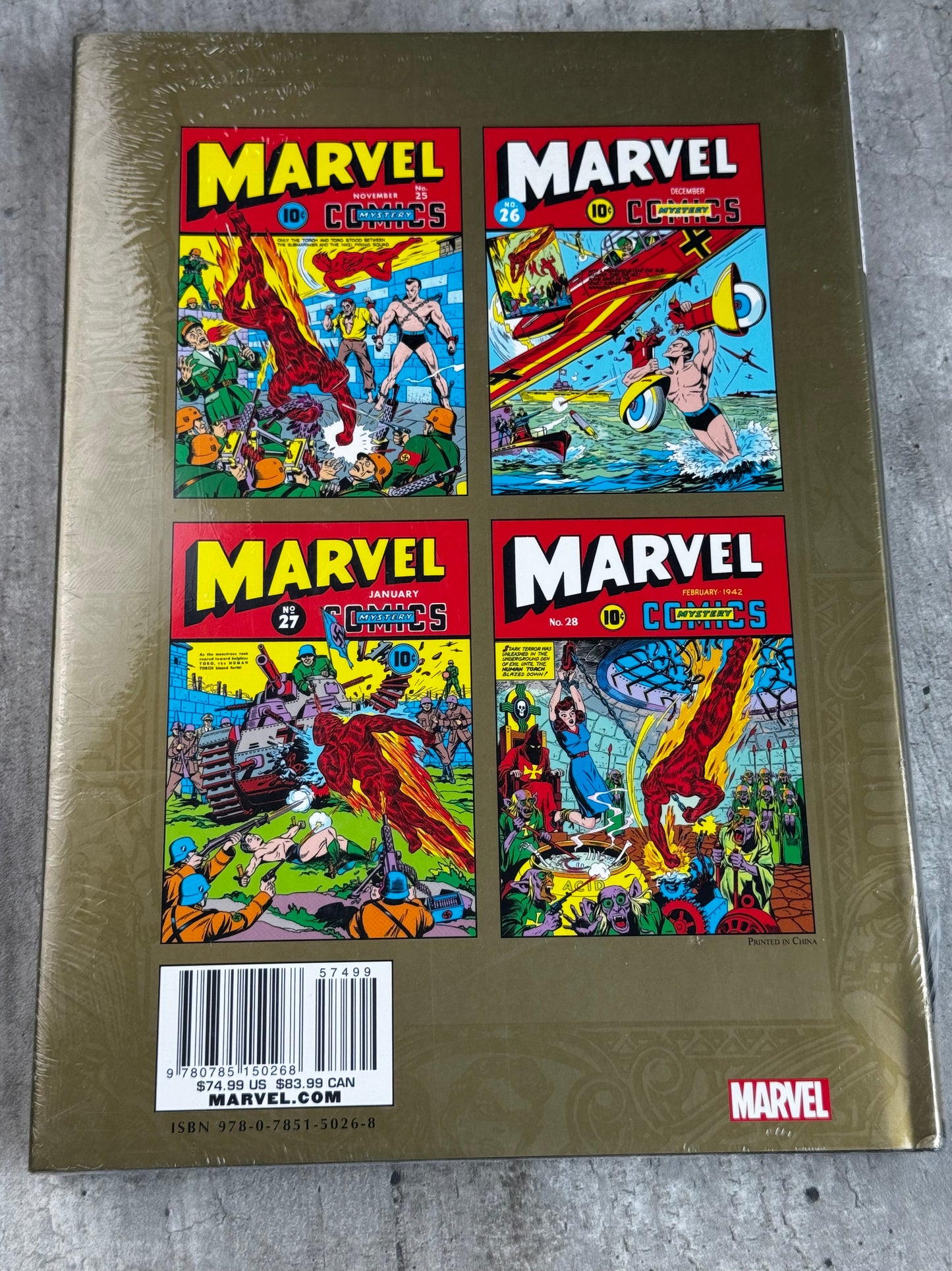 2012 - Marvel Masterworks: Golden Age - Marvel Comics #7 Var. HC-A - M - ENG 2