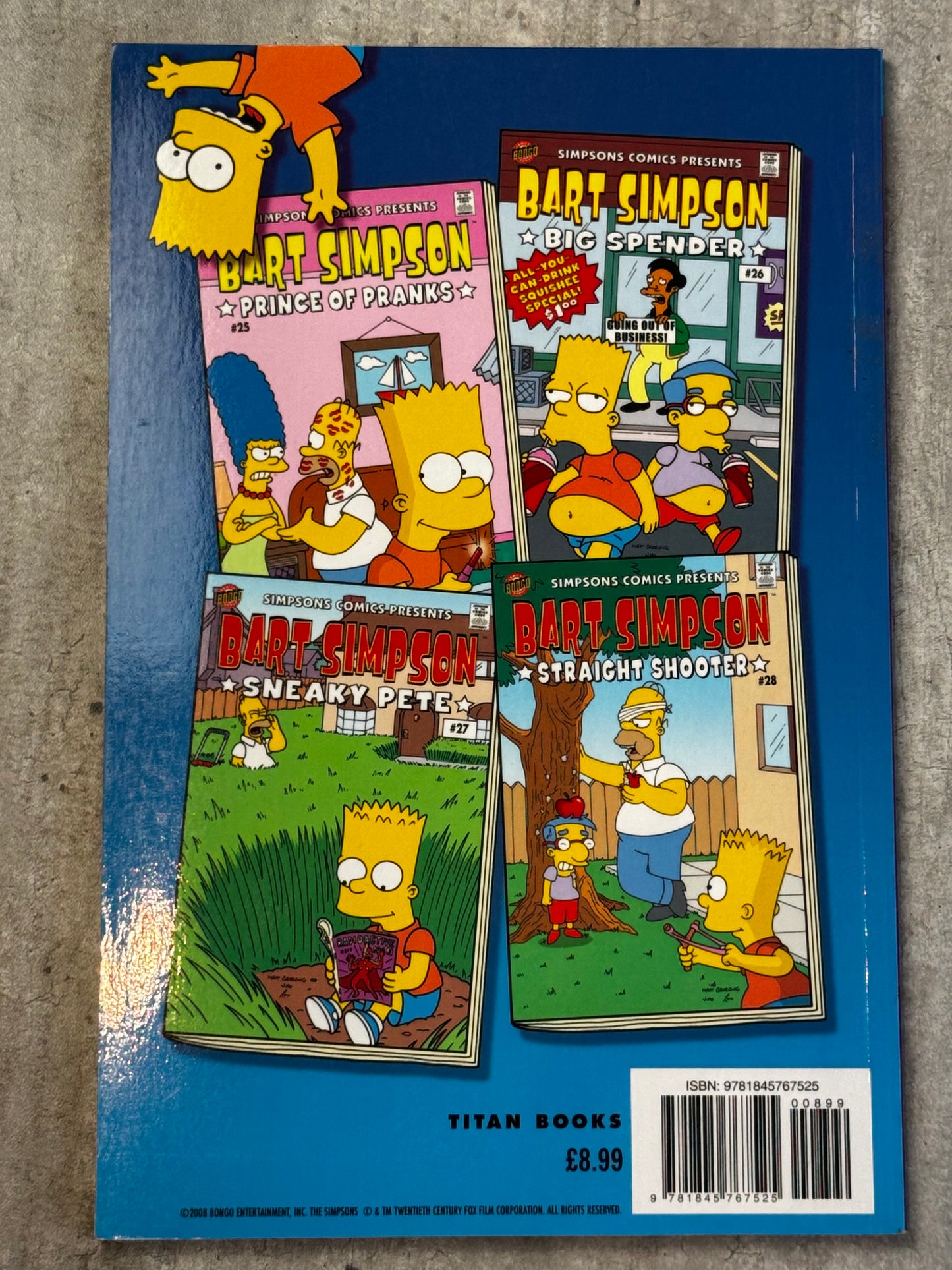 2008 - Big Brilliant Book of Bart Simpson - M - ENG