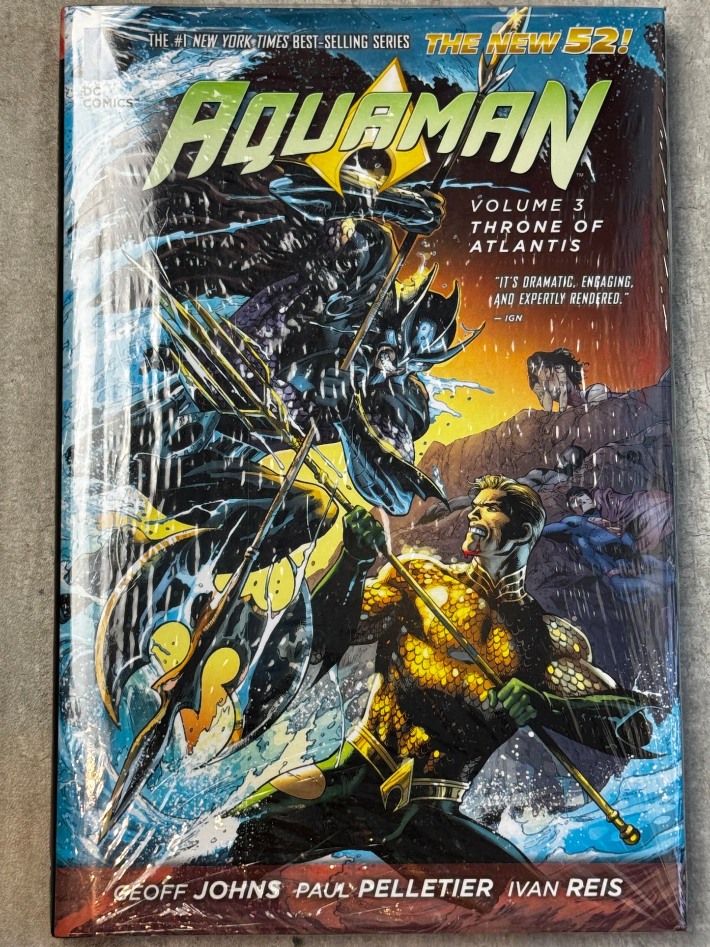 2013 - Aquaman, Vol. 7 HC #3 - Throne Of Atlantis - VF+ - ENG 1