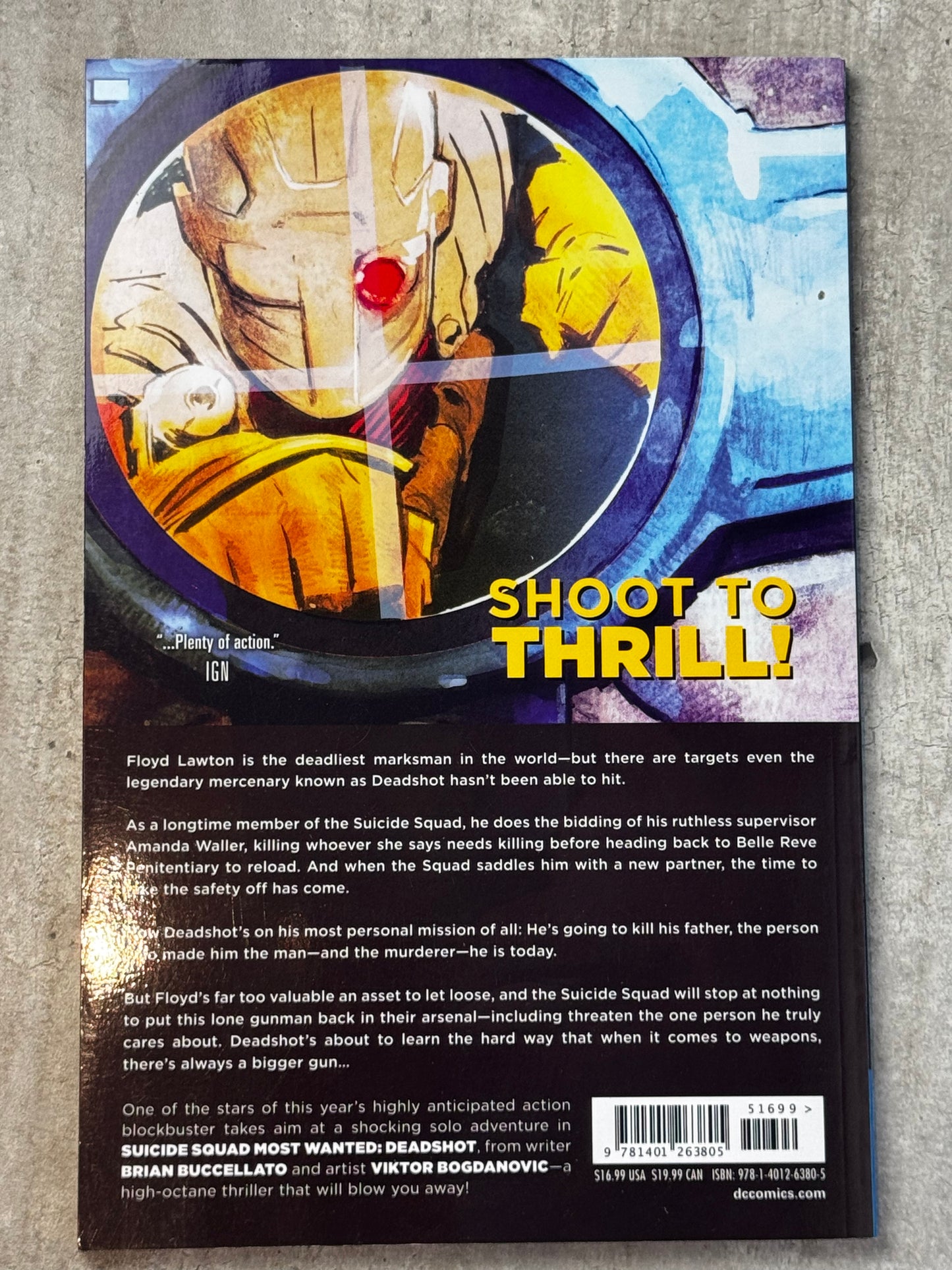 2016 - Suicide Squad: Most Wanted - Deadshot / Katana #1 Var. A - M - ENG