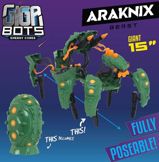 Giga Bots Bots Beast Araknix - M 3