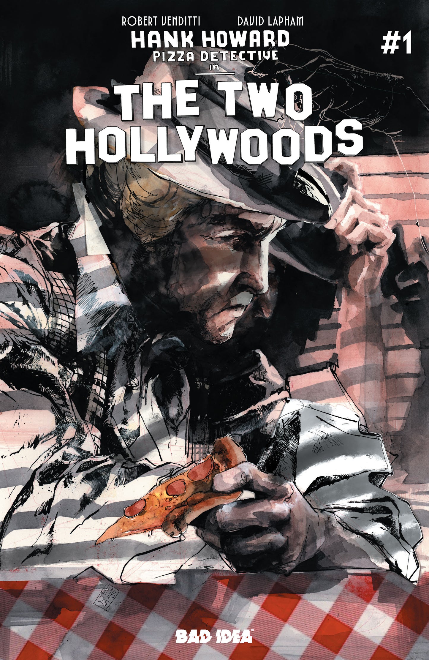 2025 - Hank Howard Pizza Detective #1 (Of 2) The Two Hollywoods Cvr D Inc 1-20 Jonathan Marks Barravecchia Var - M - ENG 1