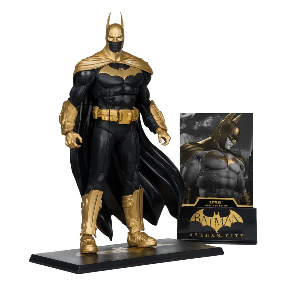DC Multiverse 7in Batman Arkham City Knightmare Gold Label - M 3