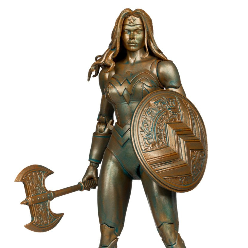 DC Multiverse 7in Wonder Woman Classic Patina Gold Label - M 3
