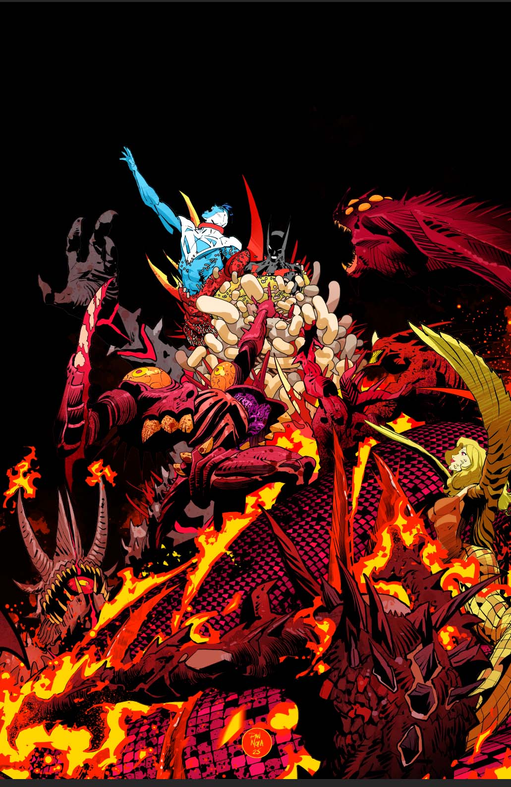 2025 - Justice League Unlimited #15 Cvr A Dan Mora (DC K.O.) - M - ENG 1