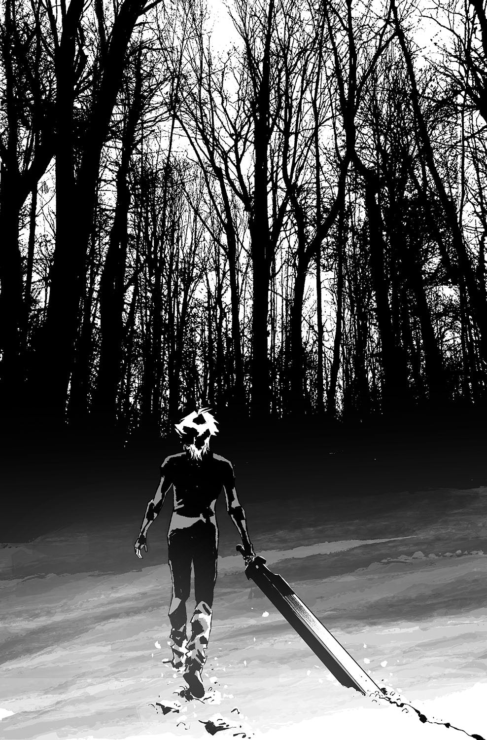 2025 - Lost Fantasy #7 Cvr C Inc 1-15 Luca Casalanguida B&W Virgin Var - M - ENG 1