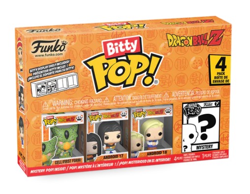 Bitty Pop Dragon Ball Z Cell First Form 4PK - M 2