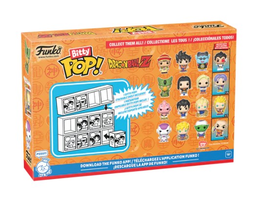 Bitty Pop Dragon Ball Z Cell First Form 4PK - M 3