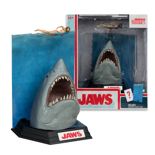 Jaws Movie Maniacs PVC Statue Jaws (50th Anniversary) 16 cm - M 1