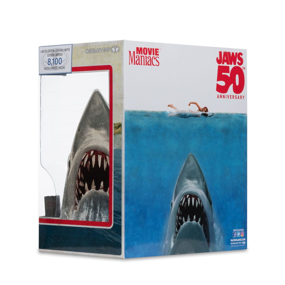 Jaws Movie Maniacs PVC Statue Jaws (50th Anniversary) 16 cm - M 5