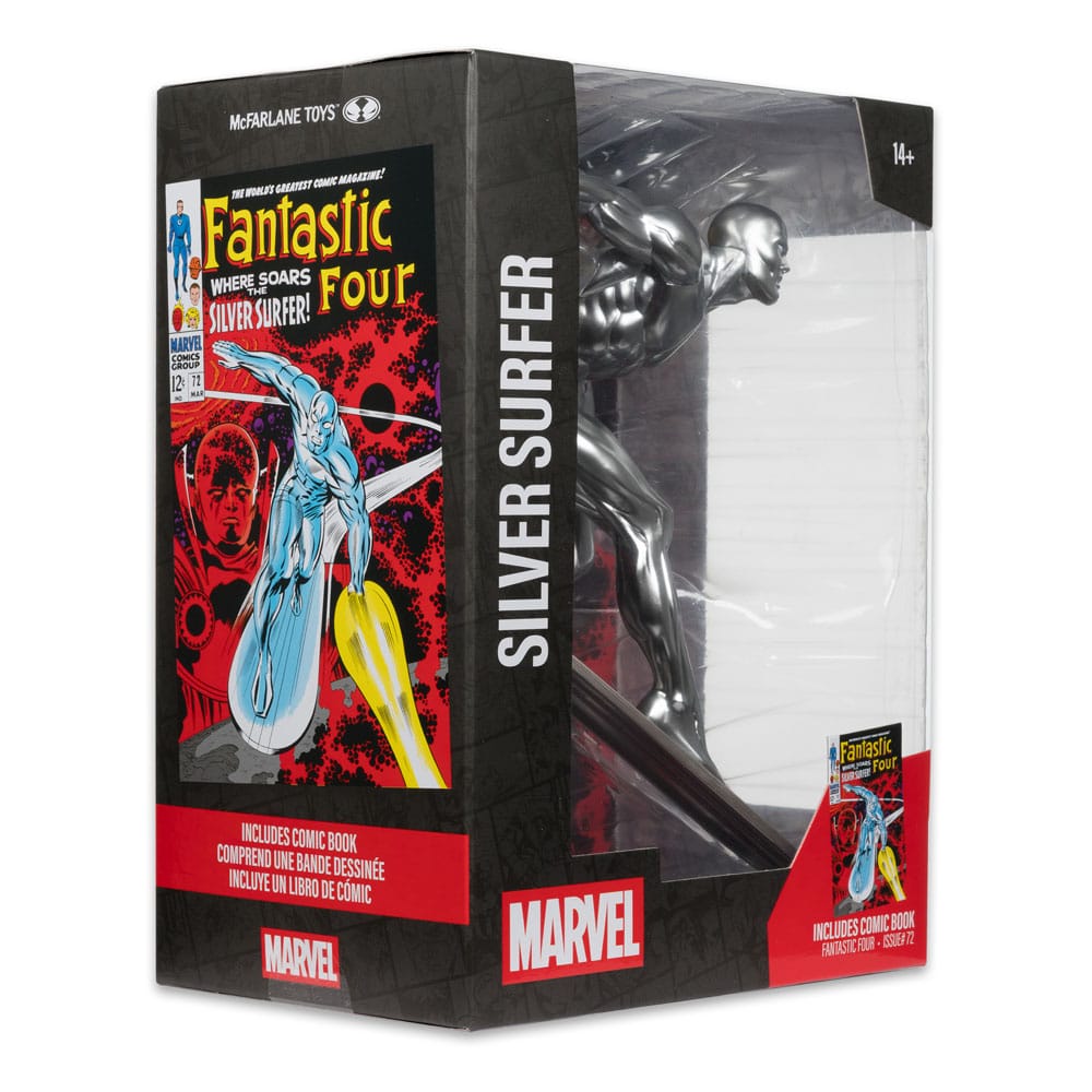 Marvel Collection PVC Statue 1/6 Silver Surfer 25cm - M 5