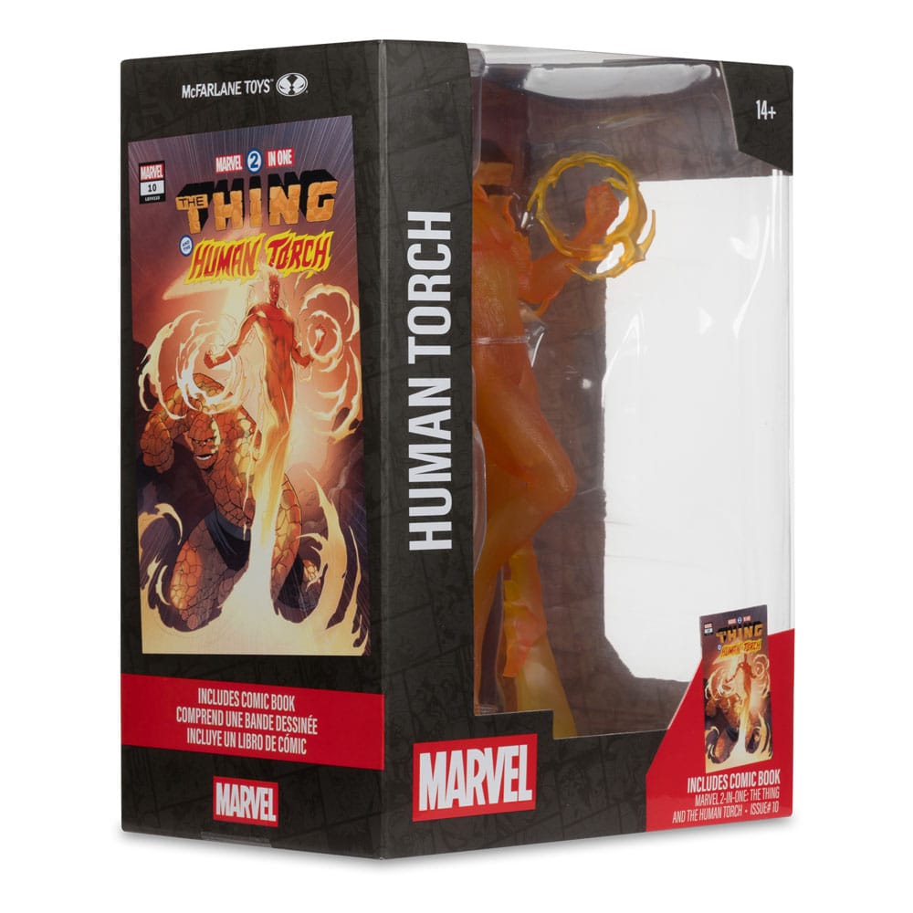 Marvel Collection PVC Statue 1/6 Human Torch 29cm - M 6
