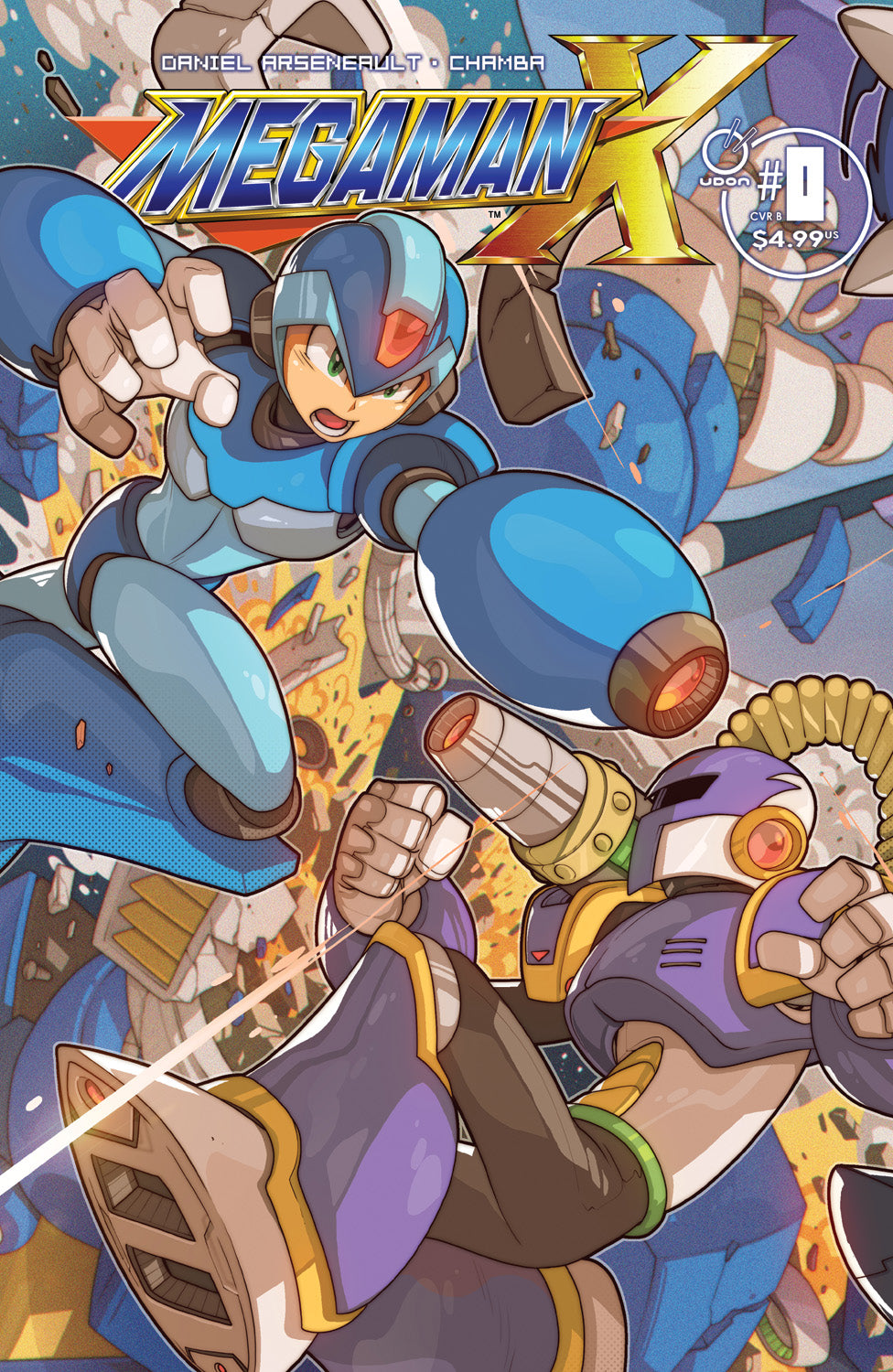 2025 - Mega Man X #0 (Of 5) Cvr B Edwin Huang Var - M - ENG 1