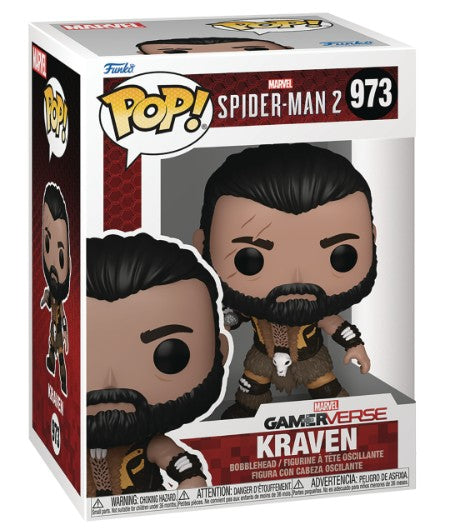 Funko Pop Games Spider-Man 2 Kraven Vinyl Figurine - M 1