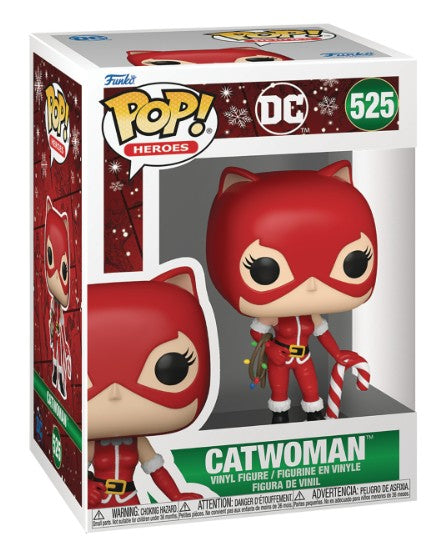Funko Pop Marvel Holiday s4 Catwoman Vinyl Figurine - M 1