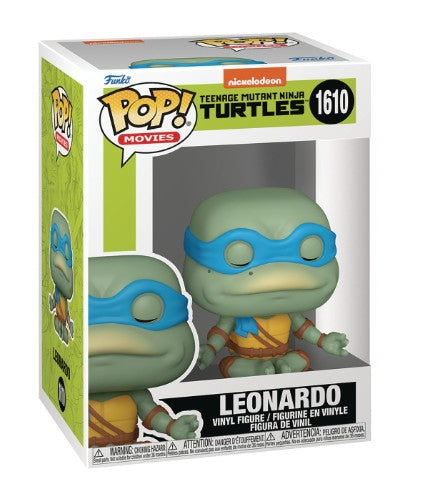 Funko Pop Movies TMNT Leonardo Meditating Vinyl Figurine - M 1