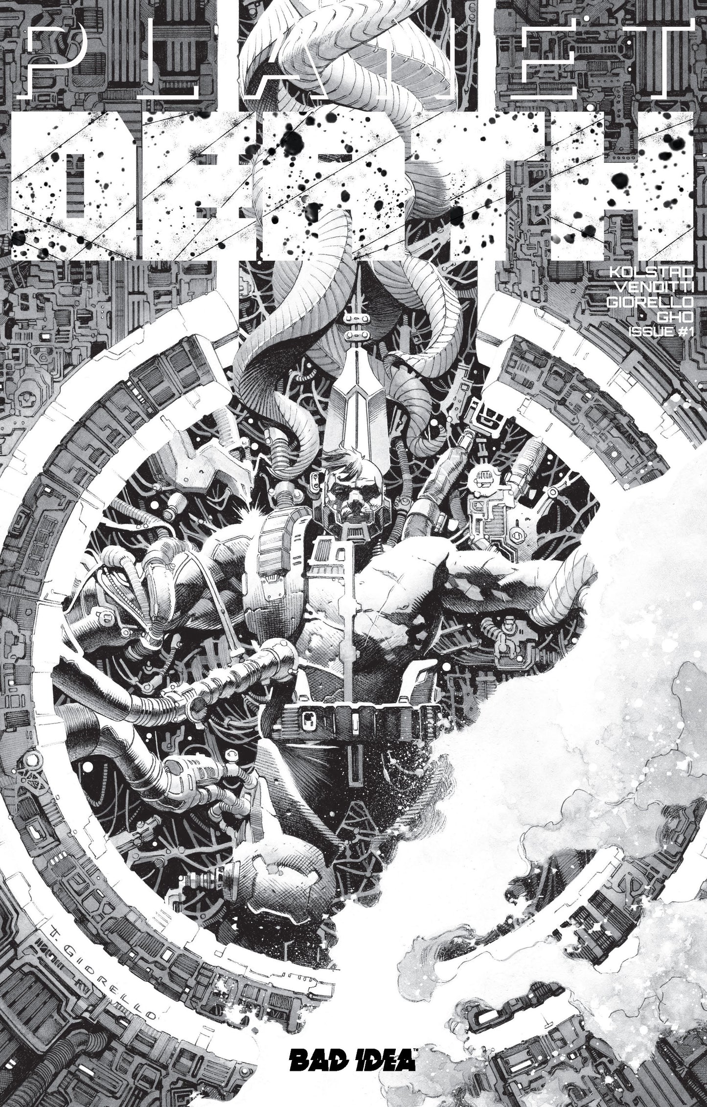 2025 - Planet Death Planet Sized Edition #1 Cvr B B&W Tomas Giorello Var - M - ENG 1