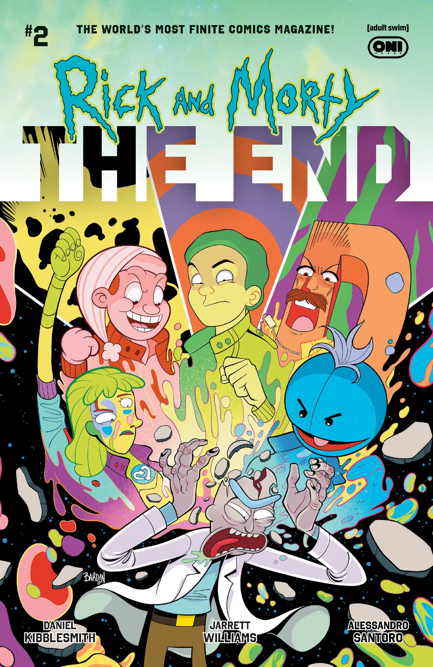 2025 - Rick And Morty The End #2 (Of 6) Cvr A Dave Bardin - M - ENG 1