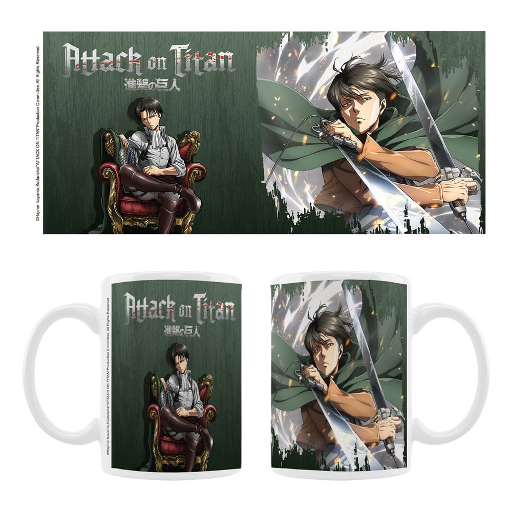 Attack on Titan Ceramic Mug Levi - M 2
