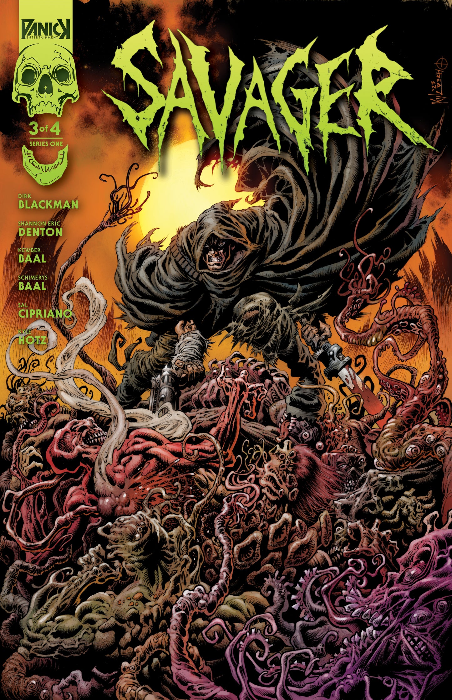 2025 - Savager #3 (Of 4) Cvr A Kyle Hotz - M - ENG 1
