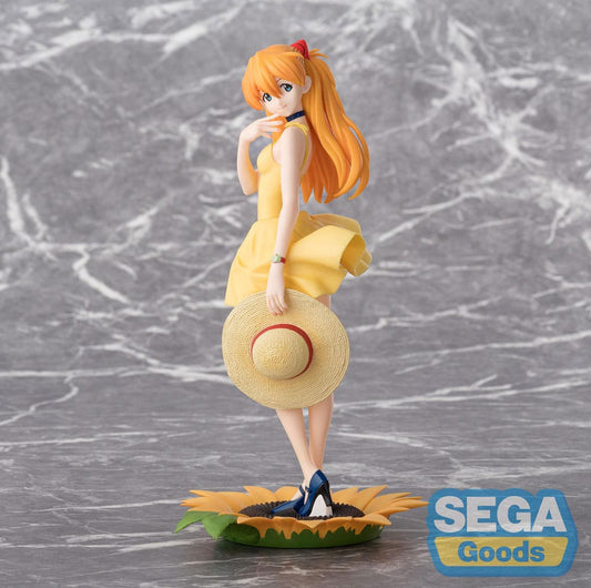 Rebuild of Evangelion Luminasta PVC Statue Asuka Summer Dress Ver. 2 24 cm - M 1