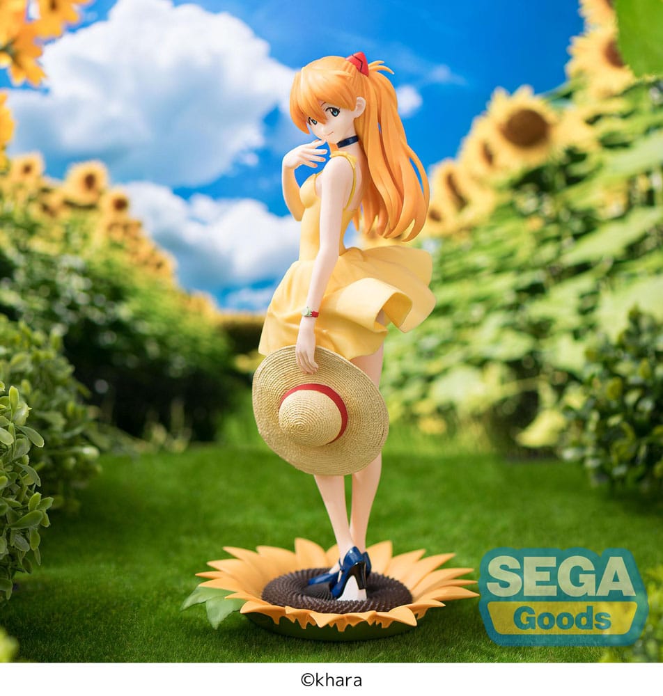 Rebuild of Evangelion Luminasta PVC Statue Asuka Summer Dress Ver. 2 24 cm - M 2