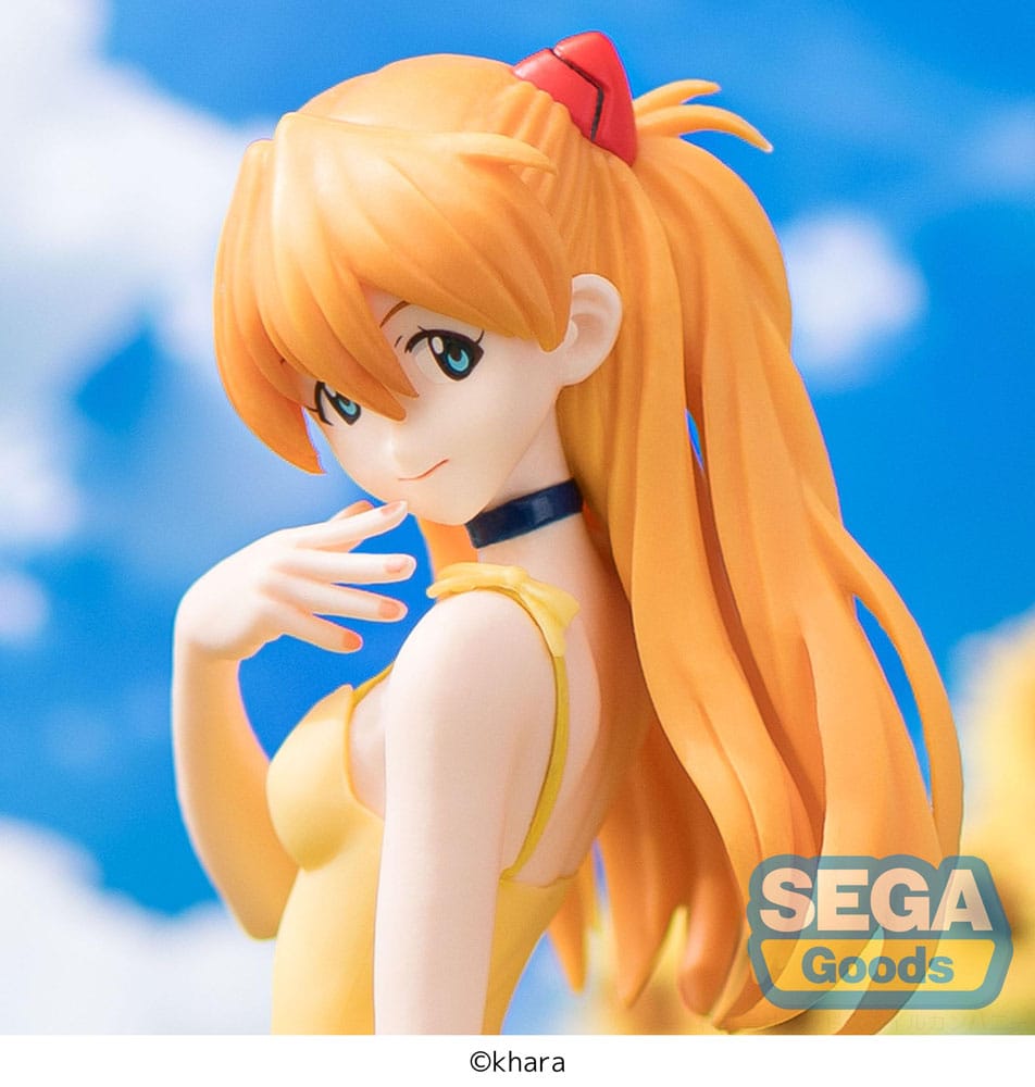 Rebuild of Evangelion Luminasta PVC Statue Asuka Summer Dress Ver. 2 24 cm - M 4