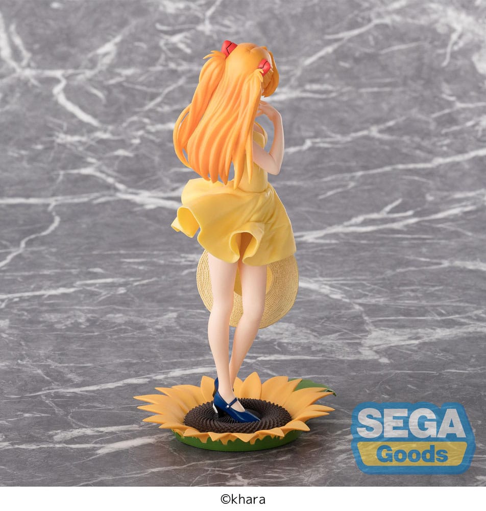 Rebuild of Evangelion Luminasta PVC Statue Asuka Summer Dress Ver. 2 24 cm - M 5