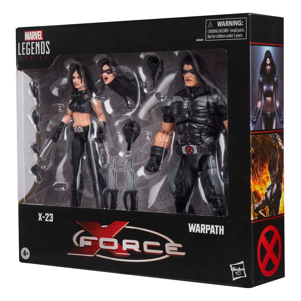 Marvel Legends 6in X-23 & Warpath 2Pk - M 4