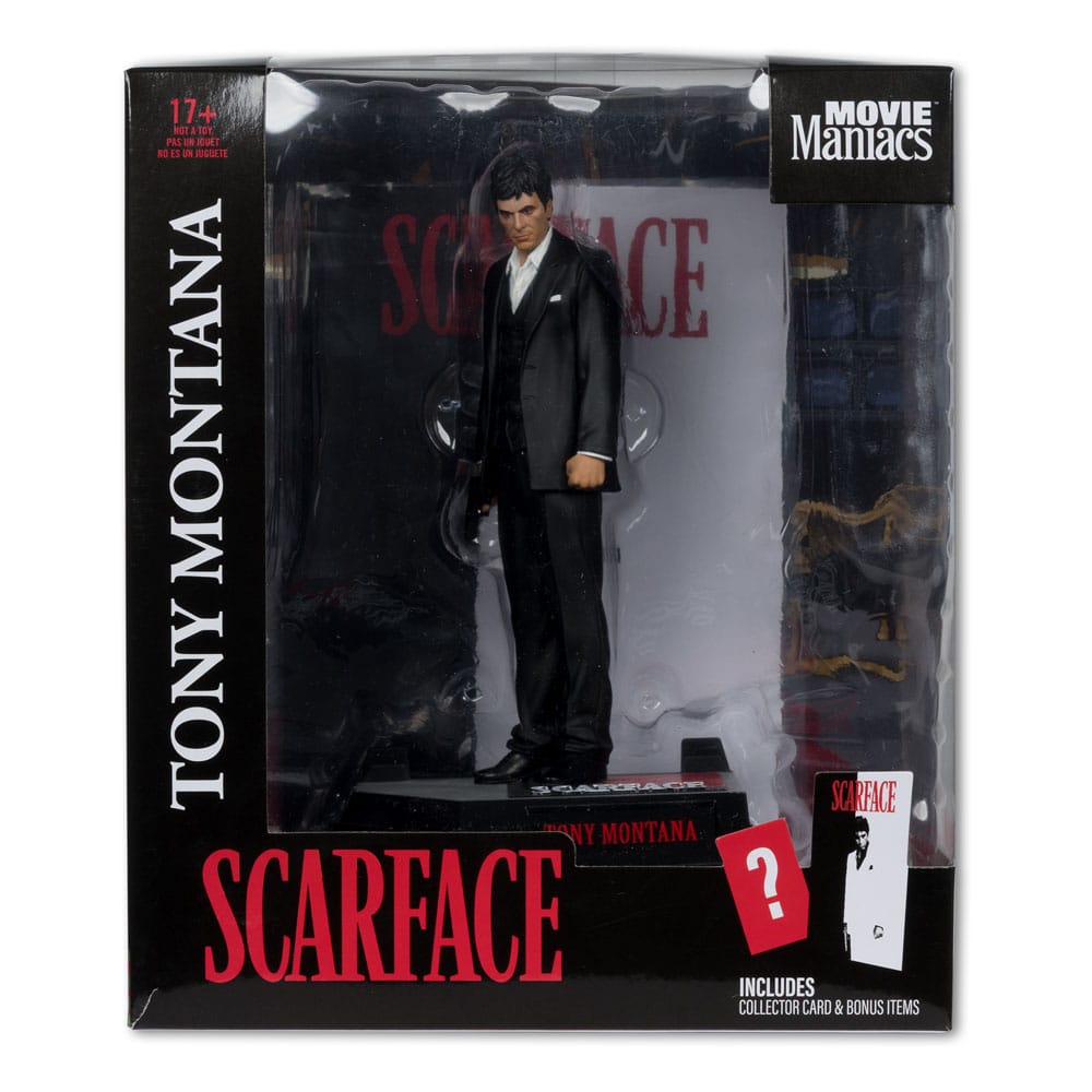 Movie Maniacs 6in Tony Montana (Scarface) Figurine - M 3