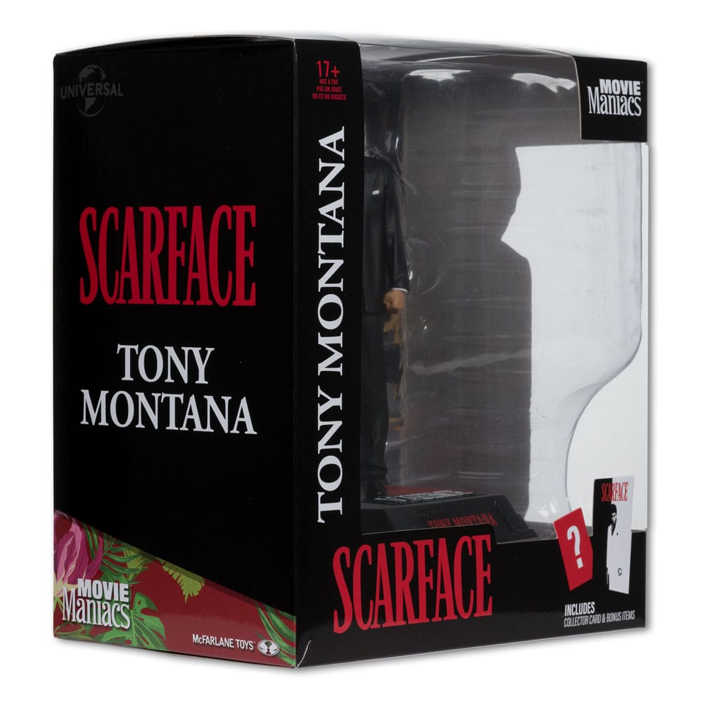 Movie Maniacs 6in Tony Montana (Scarface) Figurine - M 4